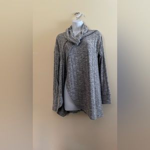 Maternity Drape Front Nursing Blouse